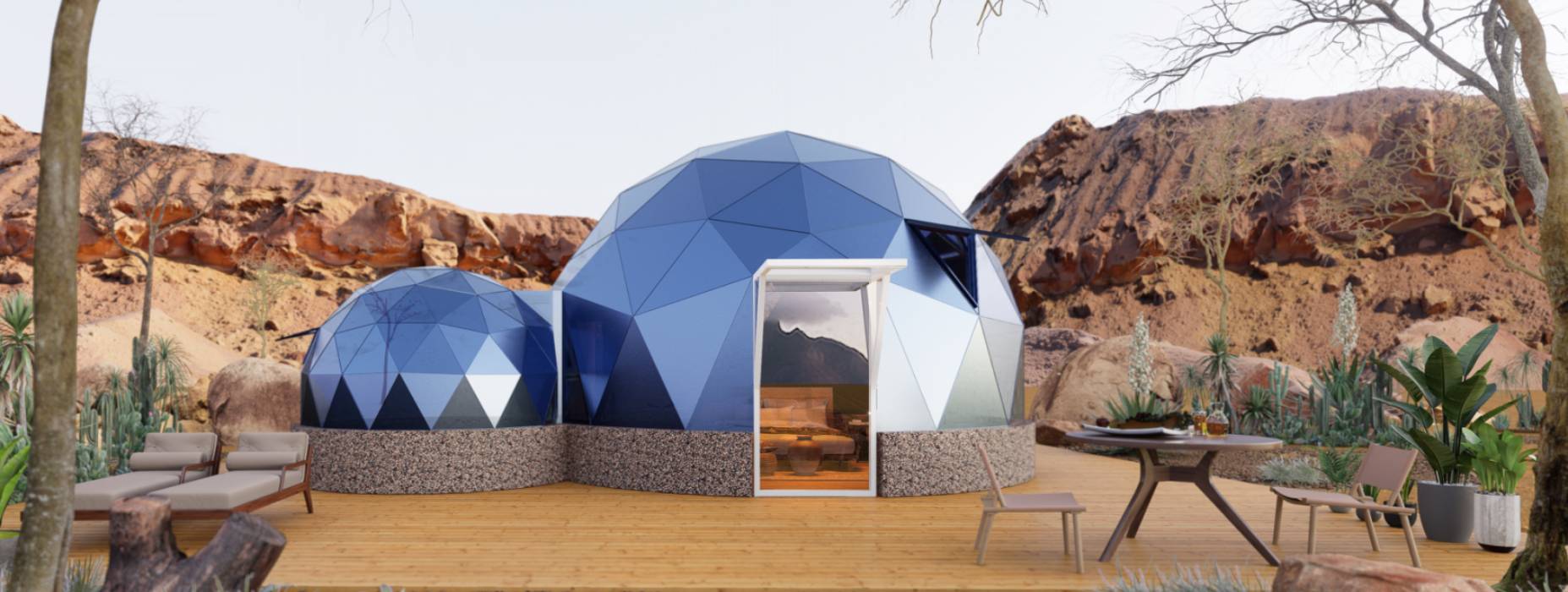 前郭球形智能光伏玻璃星空房